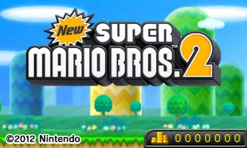 New Super Mario Bros. 2 )(Usa) screen shot title